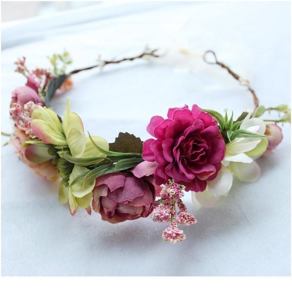 bride headdress flower wreath hairband wedding bridal hair accessories women wedding crown garlands girl's party jllxrw
bride headdress flower wreath hairband wedding bridal hair accessories women wedding crown garlands girl's party jllxrw
