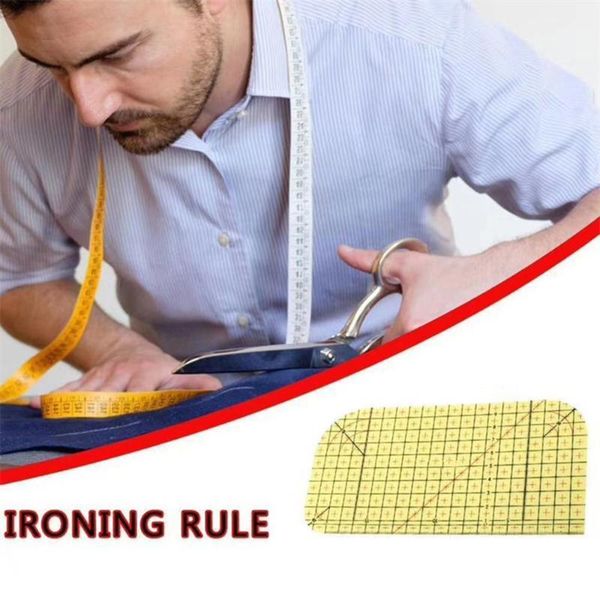 ironing ruler patchwork tailor craft diy sewing supplies measuring sewing tool crimping clip tailor accessories1, Black
ironing ruler patchwork tailor craft diy sewing supplies measuring sewing tool crimping clip tailor accessories1, Black