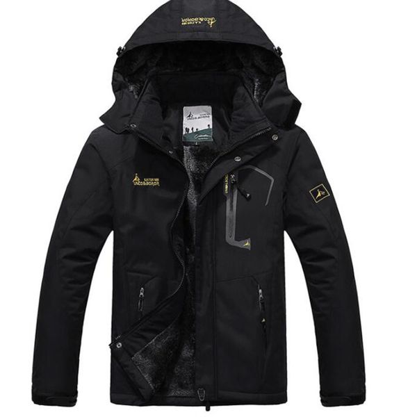 winter parka men windbreak plus velvet thick warm windproof fur coats male military hooded anorak jackets men's winter jackets 201123, Black
winter parka men windbreak plus velvet thick warm windproof fur coats male military hooded anorak jackets men's winter jackets 201123, Black