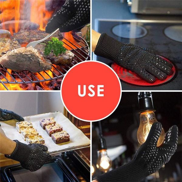 new 1pair bakewere oven mitts gloves bbq silicon gloves high temperature anti-scalding 500 degree insulation barbecue microwave
new 1pair bakewere oven mitts gloves bbq silicon gloves high temperature anti-scalding 500 degree insulation barbecue microwave