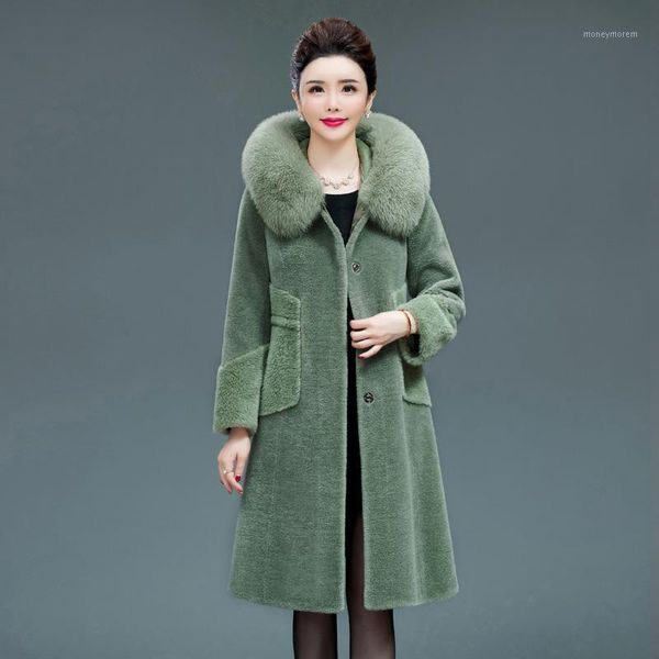 women's fur & faux 2021 women winter real coat lady genuine granular sheep shearing jacket female casual warm collar outerwear b1581, Black
women's fur & faux 2021 women winter real coat lady genuine granular sheep shearing jacket female casual warm collar outerwear b1581, Black