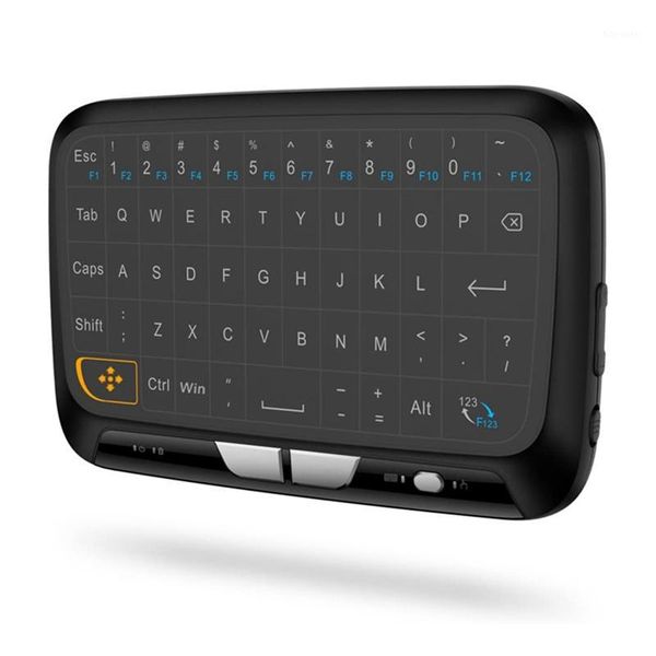 h18 2.4ghz full touchpad keyboard, wireless keyboard mouse mode remote control with vibration feedback for smart tv1
h18 2.4ghz full touchpad keyboard, wireless keyboard mouse mode remote control with vibration feedback for smart tv1