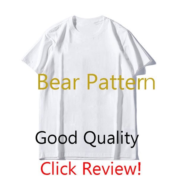 ms mens designer t shirt luxury bear pattern tees fashion mens printing short sleeves 2020 summer trendy women t-shirt 2colors wholesale, White;black
ms mens designer t shirt luxury bear pattern tees fashion mens printing short sleeves 2020 summer trendy women t-shirt 2colors wholesale, White;black