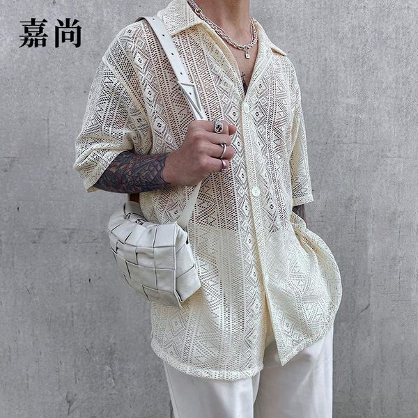 2021 new and male fine japanese style thin lapel shirt t6hd, Black