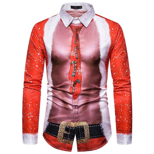 christmas funny bare-breasted printed shirts men 2020 man slim fit long sleeve shirts chaqueta de los hombres c1212, White;black
christmas funny bare-breasted printed shirts men 2020 man slim fit long sleeve shirts chaqueta de los hombres c1212, White;black