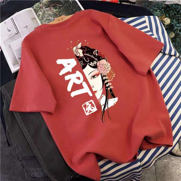 chinese style harajuku t shirt women 2020 summer short sleeve cotton femme aesthetic t shirts plus size women korean clothes, White
chinese style harajuku t shirt women 2020 summer short sleeve cotton femme aesthetic t shirts plus size women korean clothes, White