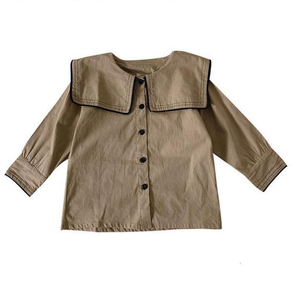 2021 spring new girls navy collar blouse long sleeve shirt solid color kids cotton children's single-breasted shirts t5ij, Black;white
2021 spring new girls navy collar blouse long sleeve shirt solid color kids cotton children's single-breasted shirts t5ij, Black;white