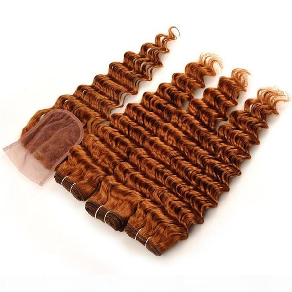 #30 medium auburn malaysian human hair 3bundles deep wave with closure medium auburn deep wavy human hair weave wefts with 4x4 lace closure, Black;brown
#30 medium auburn malaysian human hair 3bundles deep wave with closure medium auburn deep wavy human hair weave wefts with 4x4 lace closure, Black;brown