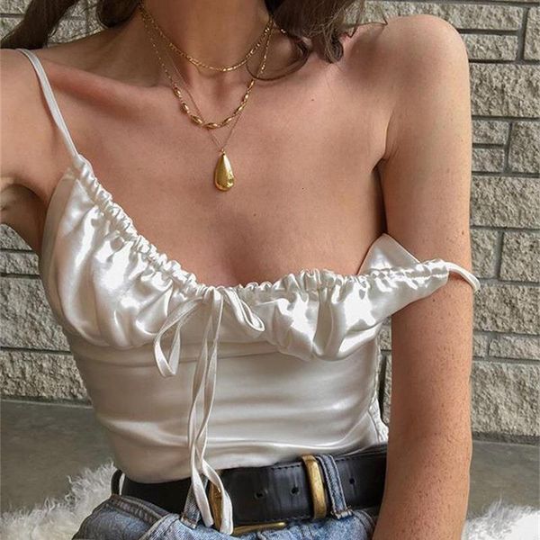 elegant white black lace up chiffon crop women summer fashion camisole beach harajuku tees shirt clothes vintage tshirt
elegant white black lace up chiffon crop women summer fashion camisole beach harajuku tees shirt clothes vintage tshirt