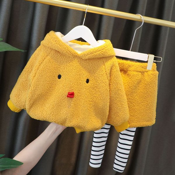 kids designer clothes girls autumn and winter long sleeve two piece set new thickened korean suit for girls aged 0-2-4, White
kids designer clothes girls autumn and winter long sleeve two piece set new thickened korean suit for girls aged 0-2-4, White