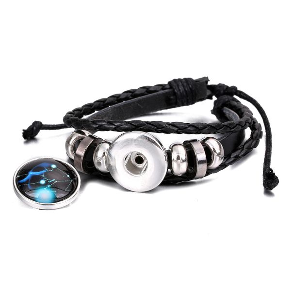 factory price & new fashion braided leather bangles 12 constellations bracelet men casual personality zodiac signs jewel, Black
factory price & new fashion braided leather bangles 12 constellations bracelet men casual personality zodiac signs jewel, Black