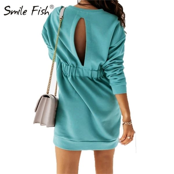 women hoodies dress casual backless new autumn winter long hoodie sweatshirts solid pure female long sleeve pullovers m0073 201211, Black
women hoodies dress casual backless new autumn winter long hoodie sweatshirts solid pure female long sleeve pullovers m0073 201211, Black