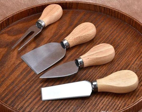4pcs/set cheese useful tools set oak handle knife fork shovel kit graters for cutting baking chess bbypvc lipper
4pcs/set cheese useful tools set oak handle knife fork shovel kit graters for cutting baking chess bbypvc lipper