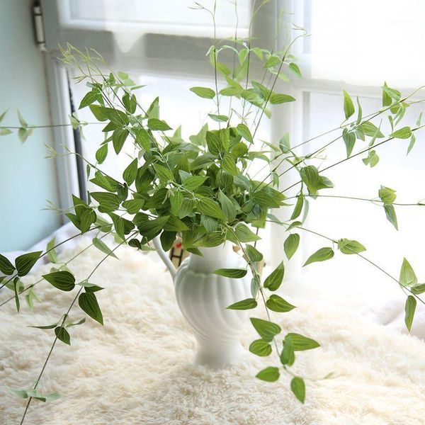 decorative flowers & wreaths 1pc artificial hanging ivy fake foliage leaf plants realistic wisteria garland pot basket garden home party dec
decorative flowers & wreaths 1pc artificial hanging ivy fake foliage leaf plants realistic wisteria garland pot basket garden home party dec