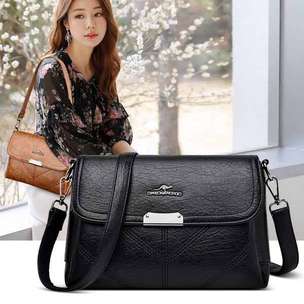 2020 new multilayer women messenger bags soft women crossbody bag designer women pu leather shoulder female bag
2020 new multilayer women messenger bags soft women crossbody bag designer women pu leather shoulder female bag