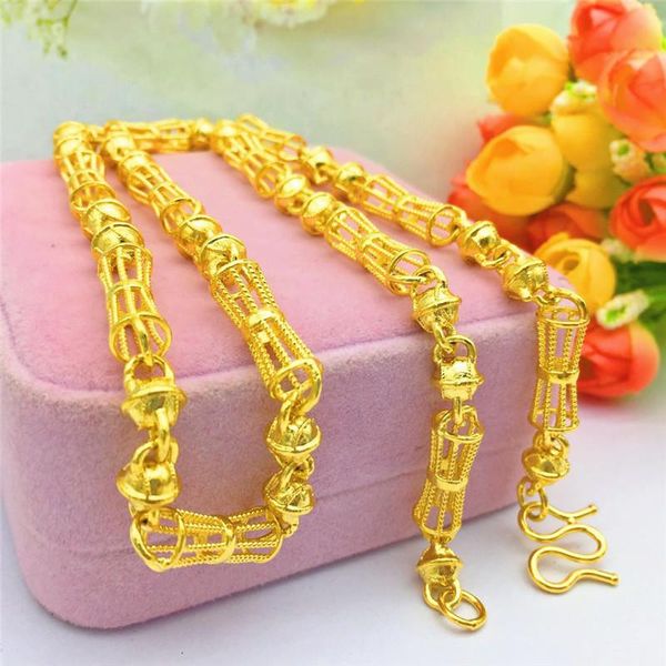 fashion luxury 14k gold necklace charms hollow bamboo chain necklace for men's wedding engagement anniversary jewelry gifts male, Silver
fashion luxury 14k gold necklace charms hollow bamboo chain necklace for men's wedding engagement anniversary jewelry gifts male, Silver