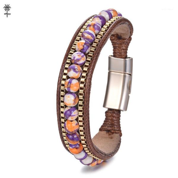 charm bracelets handmade natural stone female thin bracelet metal magnetic clasp bangles for women jewelry accessories 8 colors b-0221, Golden;silver
charm bracelets handmade natural stone female thin bracelet metal magnetic clasp bangles for women jewelry accessories 8 colors b-0221, Golden;silver