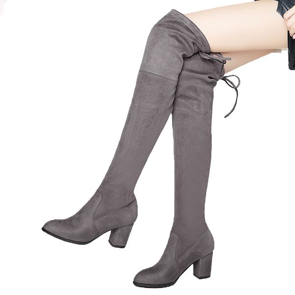 esveva 2020 sobre o joelho rebanho inverno dedo p redondo femininas senhoras rendas acima do estiramento tecido moda botas, Black
esveva 2020 sobre o joelho rebanho inverno dedo p redondo femininas senhoras rendas acima do estiramento tecido moda botas, Black