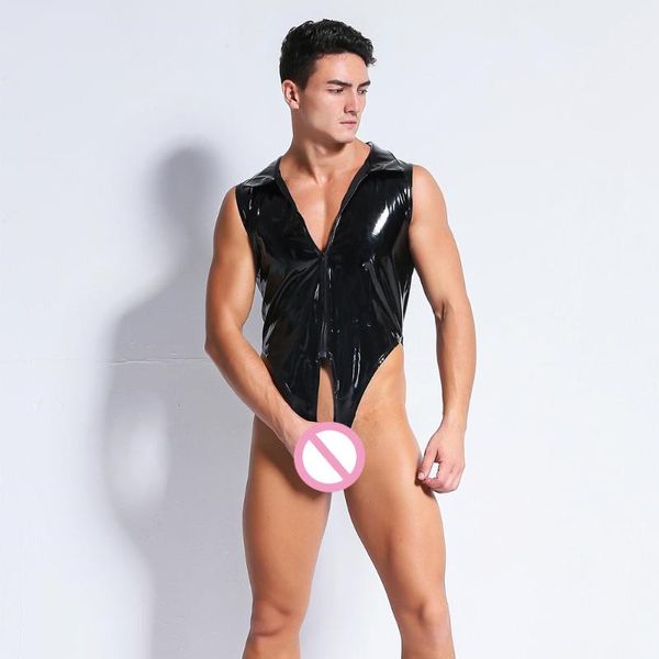 hollow bodysuit gay harness clothes mens underwear leather costume sleepwears lingerie bondage long sleeve bodybuilding, Black;brown
hollow bodysuit gay harness clothes mens underwear leather costume sleepwears lingerie bondage long sleeve bodybuilding, Black;brown