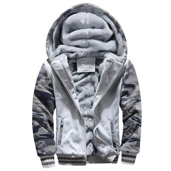 men's winter casual sweatshirt 2020 winter camouflage sweater men's casual sports cardigan jacket plus velvet thick war, Black;white
men's winter casual sweatshirt 2020 winter camouflage sweater men's casual sports cardigan jacket plus velvet thick war, Black;white