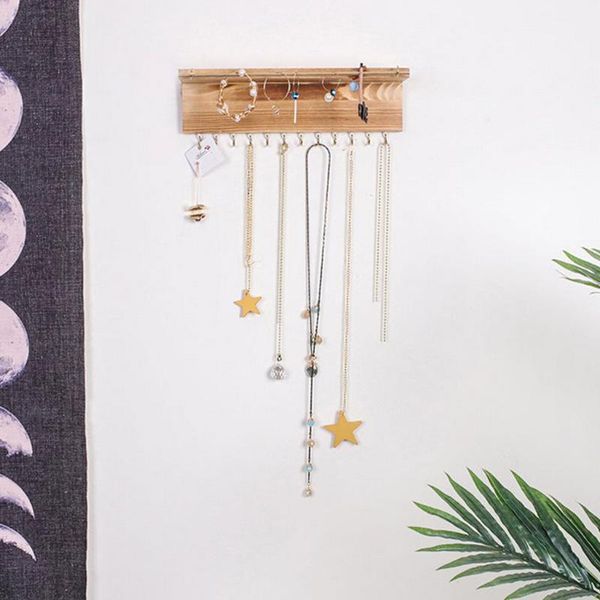 wooden earring jewelry organizer earring organizer hanging holder necklace display stand rack wall mount, Pink;blue
wooden earring jewelry organizer earring organizer hanging holder necklace display stand rack wall mount, Pink;blue