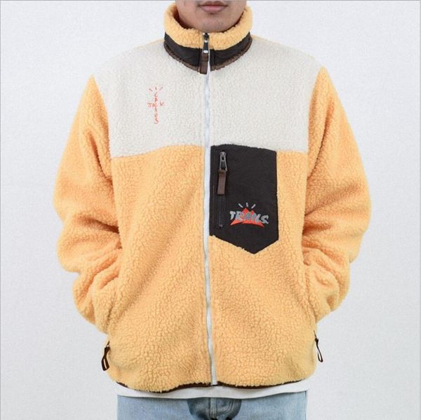 men hoodies cardigan lamb wool fleece travis scott cactus jack trails full zip hoodie men women embroidery sweatshirts pullover, Black
men hoodies cardigan lamb wool fleece travis scott cactus jack trails full zip hoodie men women embroidery sweatshirts pullover, Black
