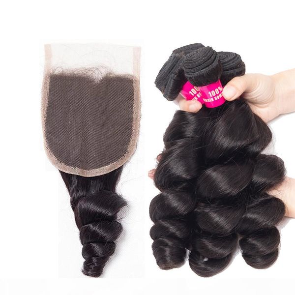 8a brazilian virgin human hair extensions 3bundles with lace closure 100% brazilian peruvian malaysian indian mongolian human hair weave, Black;brown
8a brazilian virgin human hair extensions 3bundles with lace closure 100% brazilian peruvian malaysian indian mongolian human hair weave, Black;brown