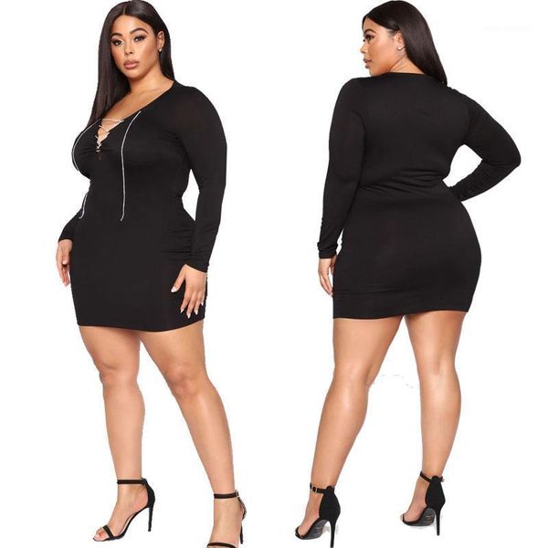 party dresses women deep v-neck dress chest hollow out solid plus size mini 2021 spring nightclub xl--5xl1, White;black
party dresses women deep v-neck dress chest hollow out solid plus size mini 2021 spring nightclub xl--5xl1, White;black