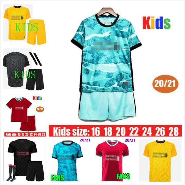 kids kit mohamed salah firmino soccer jersey football shirts youth boys 20 21 virgil mane a.becker 2020 2021 uniforms, Black;yellow
kids kit mohamed salah firmino soccer jersey football shirts youth boys 20 21 virgil mane a.becker 2020 2021 uniforms, Black;yellow