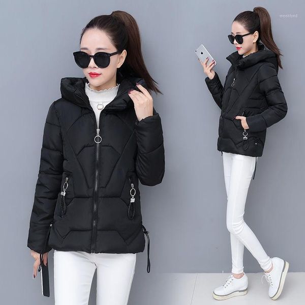 woman parkas 4xl plus size new winter padded jacket women's short section korean slim thickening fashion winter coat jacket1, Black
woman parkas 4xl plus size new winter padded jacket women's short section korean slim thickening fashion winter coat jacket1, Black