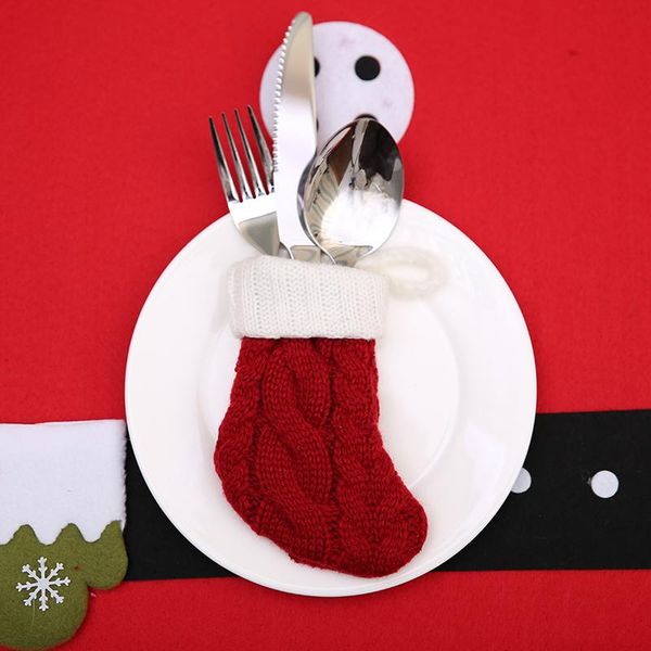 christmas decorations sock for gift home stocking mini santa claus candy bag xmas tree tableware set
christmas decorations sock for gift home stocking mini santa claus candy bag xmas tree tableware set