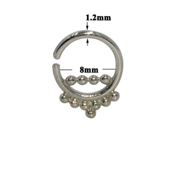 1pc steel color tragus earring tribal indian daith piercing jewelry fits septumcartilagerooknipple helix earring handmade h wmtktu bdesybag, Black
1pc steel color tragus earring tribal indian daith piercing jewelry fits septumcartilagerooknipple helix earring handmade h wmtktu bdesybag, Black