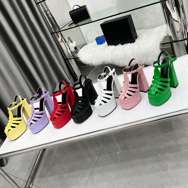 2022 fashion desinger womens summer high platform sandal chunky block heel ladies strappy dress party shoes big size 42, Black
2022 fashion desinger womens summer high platform sandal chunky block heel ladies strappy dress party shoes big size 42, Black