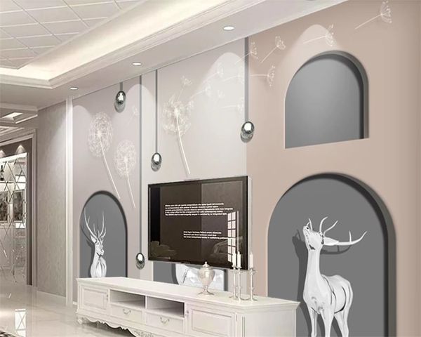 3d european style wallpaper classic 3d wallpaper modern nordic style dandelion elk architectural geometric arch 3d mural wallpaper
3d european style wallpaper classic 3d wallpaper modern nordic style dandelion elk architectural geometric arch 3d mural wallpaper