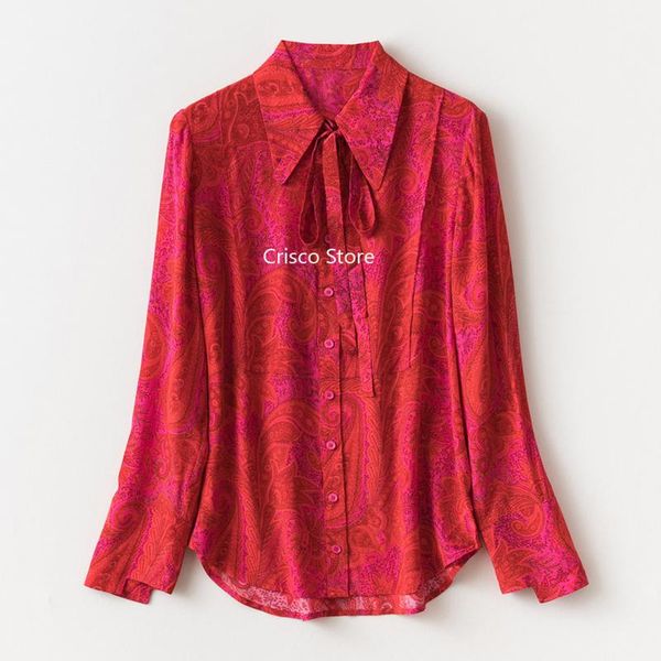 women shirt 100% viscose women blouse new rose printed shirt in autumn / winter 2020, White
women shirt 100% viscose women blouse new rose printed shirt in autumn / winter 2020, White
