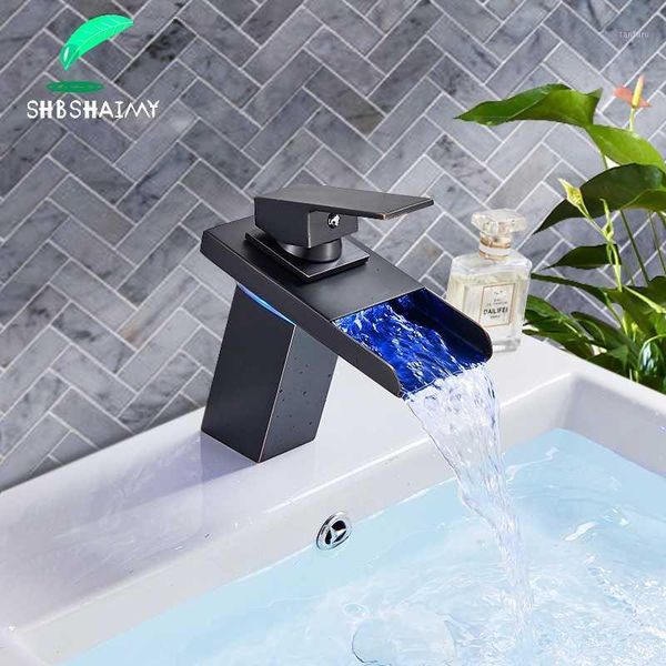 led waterfall bathroom faucet single handle basin faucet and cold mixer tap temperature sensor hydroelectric power torneira1
led waterfall bathroom faucet single handle basin faucet and cold mixer tap temperature sensor hydroelectric power torneira1