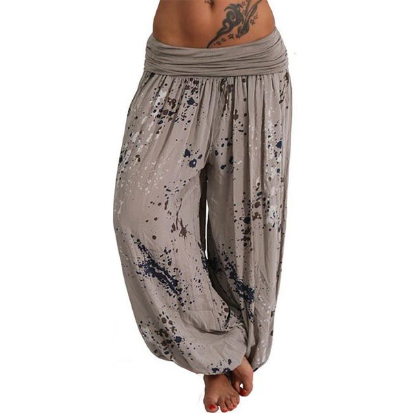 summer beach bohemian pants women high waist harem pants plus size vintage loose print bloomers floral trousers women, Black;white
summer beach bohemian pants women high waist harem pants plus size vintage loose print bloomers floral trousers women, Black;white