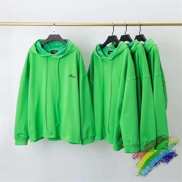 onesized green we11done hoodie men women welldone streetwear pullover1, Black