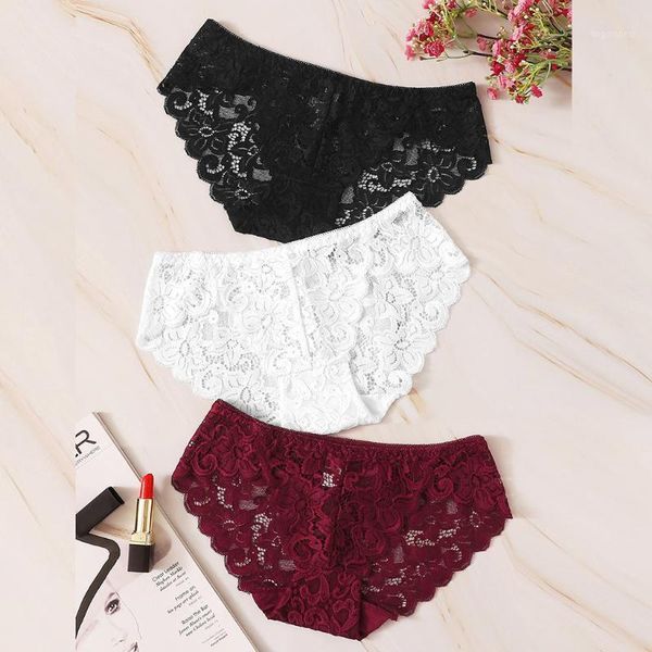 3 pieces fashionable women panties women's triangle panties with solid lace comfortable soft elastic underwear pikkuhousut1, Black;pink
3 pieces fashionable women panties women's triangle panties with solid lace comfortable soft elastic underwear pikkuhousut1, Black;pink