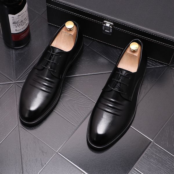 businessmen dressed casual as formal wedding genuine leather gentlemen breathing black shoes chaussure homme zapato o2na
businessmen dressed casual as formal wedding genuine leather gentlemen breathing black shoes chaussure homme zapato o2na