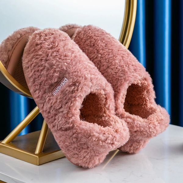 women warm plush pure color shoes anti-slip indoor home floor slippers soft sole comfortable shoes women men footwear female #fw9g, Black
women warm plush pure color shoes anti-slip indoor home floor slippers soft sole comfortable shoes women men footwear female #fw9g, Black
