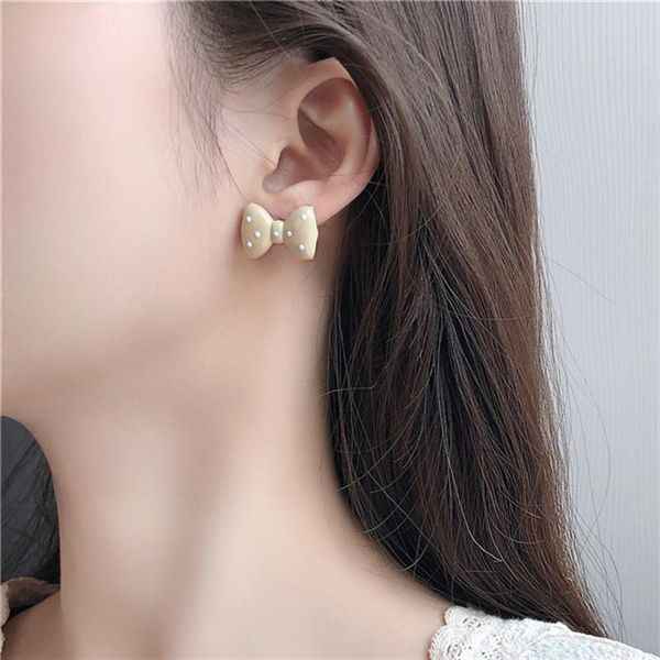 metal bow knot shaped stud earrings for women sweet pink bow statement earrings party fashion jewelry, Golden;silver
metal bow knot shaped stud earrings for women sweet pink bow statement earrings party fashion jewelry, Golden;silver