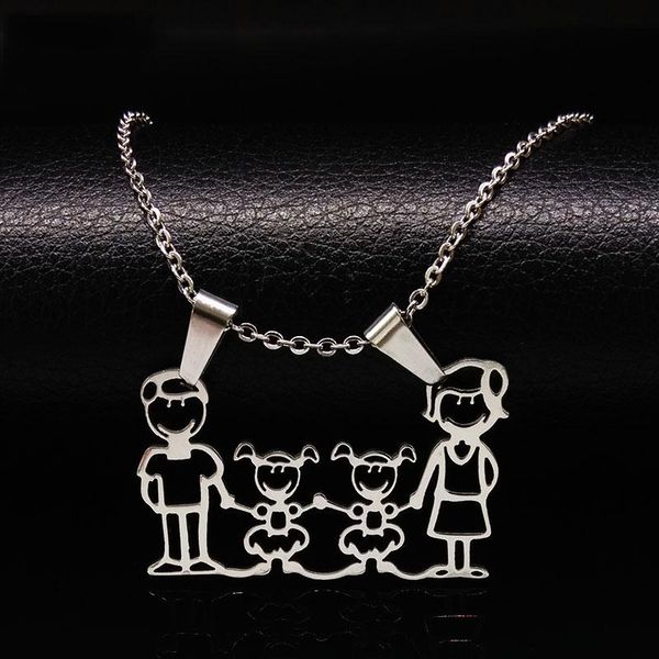 pendant necklaces girls boy children statement stainless steel family mama pendants necklace christmas gifts for women jewelry n329s01, Silver
pendant necklaces girls boy children statement stainless steel family mama pendants necklace christmas gifts for women jewelry n329s01, Silver