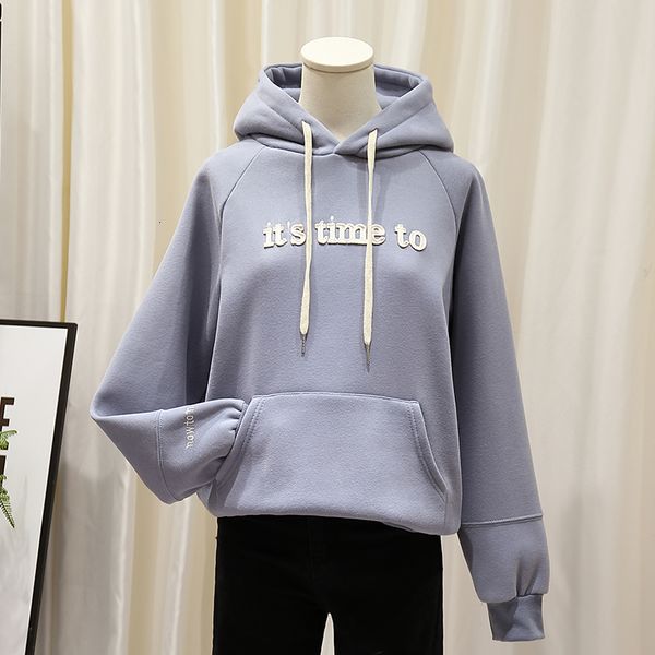 in 2021 addition to woman's velvet sweater loose hoodie fall and winter new fashion pink thick coat less, Black
in 2021 addition to woman's velvet sweater loose hoodie fall and winter new fashion pink thick coat less, Black