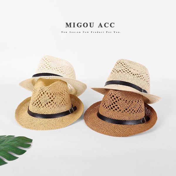 stingy brim hats summer men women straw hat sun vintage beach panama jazz chapeu feminino fedoras, Blue;gray
stingy brim hats summer men women straw hat sun vintage beach panama jazz chapeu feminino fedoras, Blue;gray