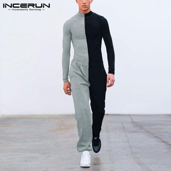 incerun men jumpsuits patchwork streetwear long sleeve fitness long pants rompers fashion casual zipper men cargo overalls s-5xl, Black
incerun men jumpsuits patchwork streetwear long sleeve fitness long pants rompers fashion casual zipper men cargo overalls s-5xl, Black