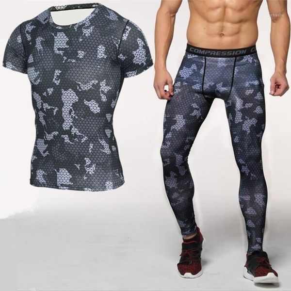 t shirt + leggings camouflage compression shirt short sleeve fitness sets quick dry s-3xl1, White;black
t shirt + leggings camouflage compression shirt short sleeve fitness sets quick dry s-3xl1, White;black