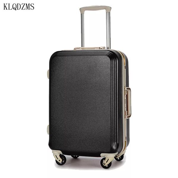 klqdzms 20"22"24"26"28inch abspc rolling luggage spinner men women trolley travel suitcase carry on suitcases lj201104
klqdzms 20"22"24"26"28inch abspc rolling luggage spinner men women trolley travel suitcase carry on suitcases lj201104