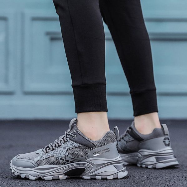 2020 spring and autumn sports dad men's fashion mesh breathable casual thick soled running shoes c1212, Black;white
2020 spring and autumn sports dad men's fashion mesh breathable casual thick soled running shoes c1212, Black;white
