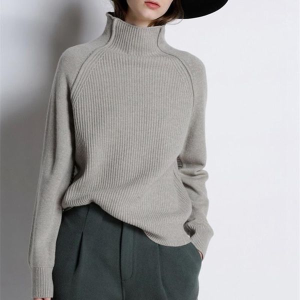 new arrival autumn winter cashmere sweater women high-collar thickened pullover loose sweater knitted wool shirt female jumper1, White;black
new arrival autumn winter cashmere sweater women high-collar thickened pullover loose sweater knitted wool shirt female jumper1, White;black